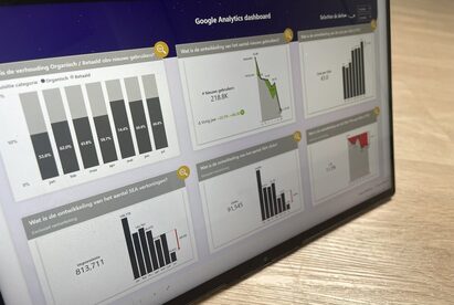 Google Analytics dashboard