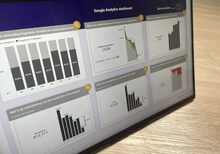 Google Analytics dashboard
